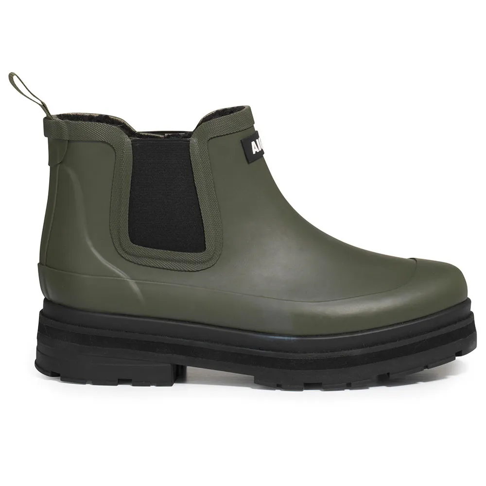 Ботинки Aigle Soft Rain Fur, зеленый