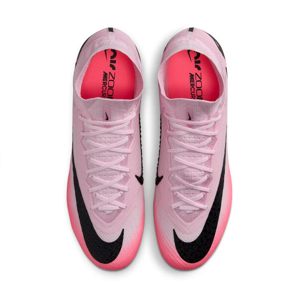 Кроссовки mercurial superfly 9 elite fg высокие Nike, розовый — фото 3