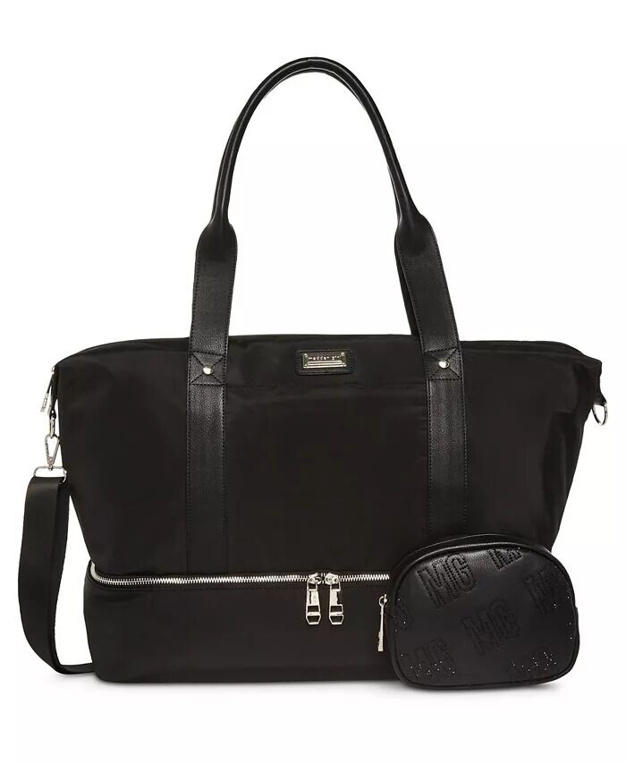 

Katy Nylon Weekender с сумочкой Madden Girl, черный