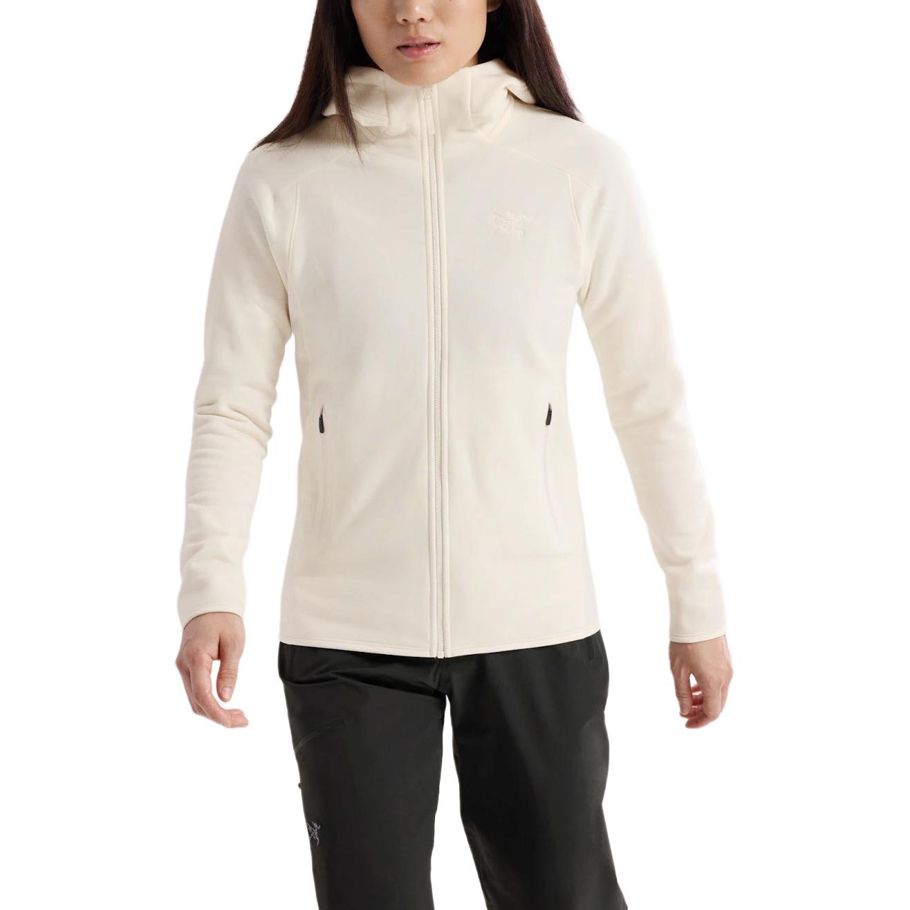 

Arcteryx Толстовка с капюшоном из флиса, Polar White/Arctic Silk