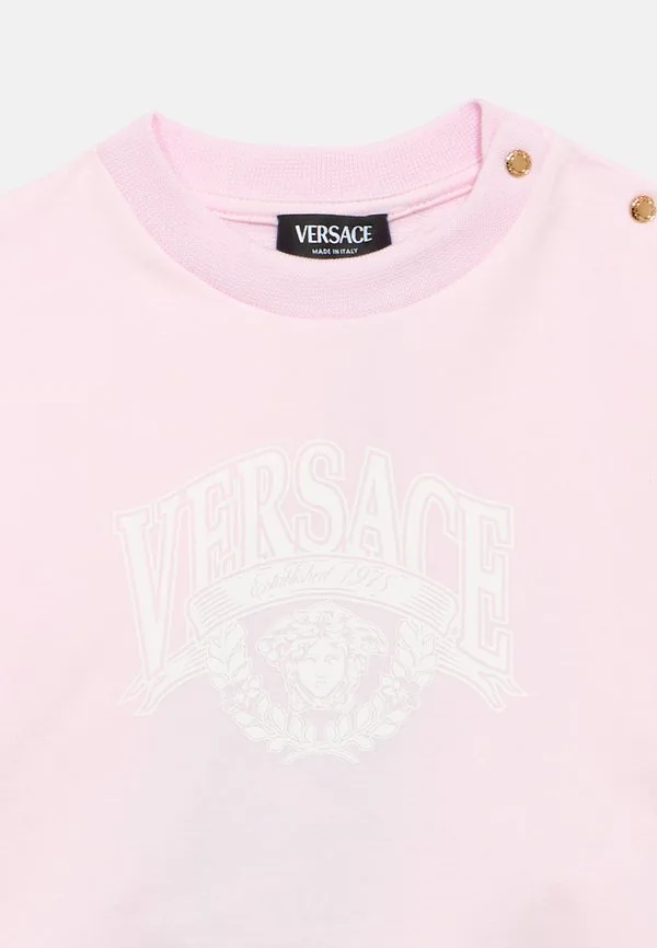 Спортивный костюм унисекс с изображением медузы Versace, Rosa/Bianco — фото 4