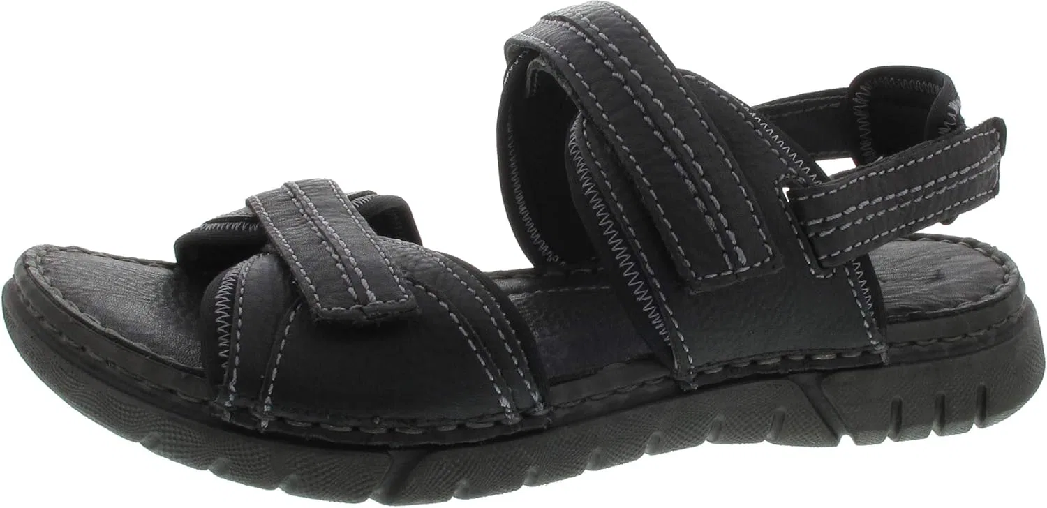 Мужские открытые сандалии Josef Seibel Jim 41, Black