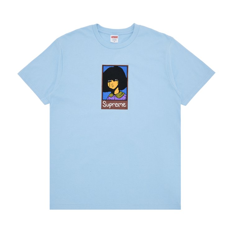 

Футболка Supreme Emo Tee, цвет Powder Blue