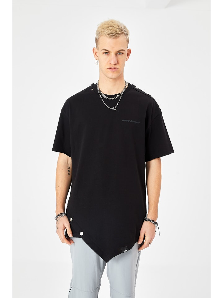 

Футболка свободного кроя из хлопка плотностью 320 г/м² черного цвета. Ossy Homer, Черный, Футболка свободного кроя из хлопка плотностью 320 г/м² черного цвета. Ossy Homer