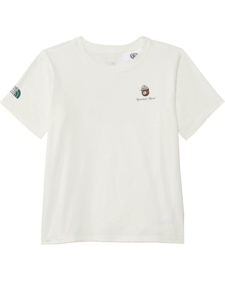 

Футболка The North Face Kids Short Sleeve Graphic Tee, цвет White Dune/Smokey The Bear Graphic