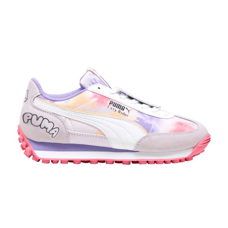 

Кроссовки Hello Kitty x Easy Rider Big Kid 'Hello Kitty and Friends Tie Dye', фиолетовый