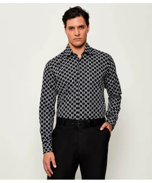 

Рубашка Modern fit Karl Lagerfeld, черный