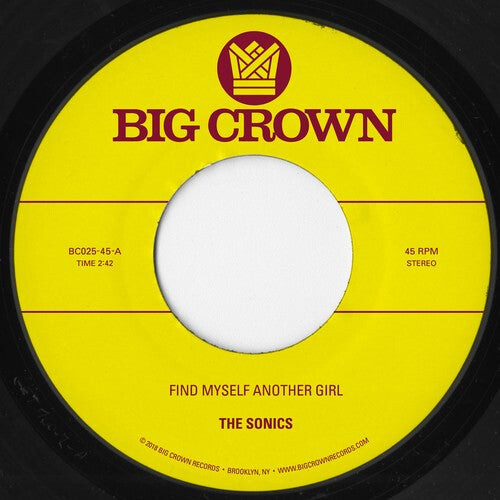 

Сингл 7" Sonics / Scam: Find Myself Another Girl / Spooky