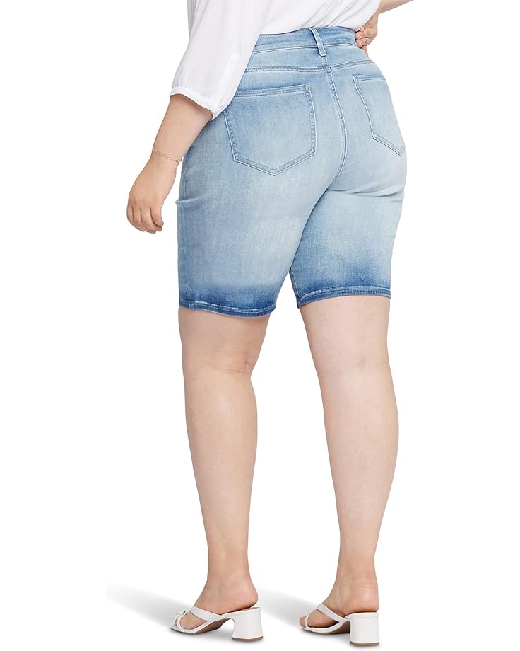 

Шорты NYDJ Plus Size Briella Shorts in New Wave, цвет New Wave