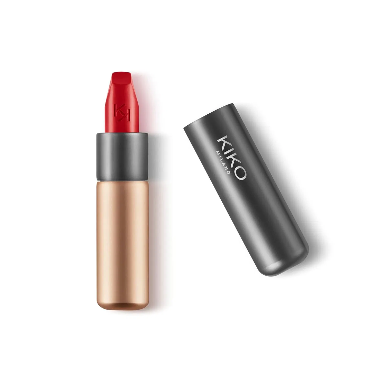 Матовая помада «Velvet Passion Matte Lipstick 345» от KIKO Milano Kiko Milano, 345 Lacquer Red