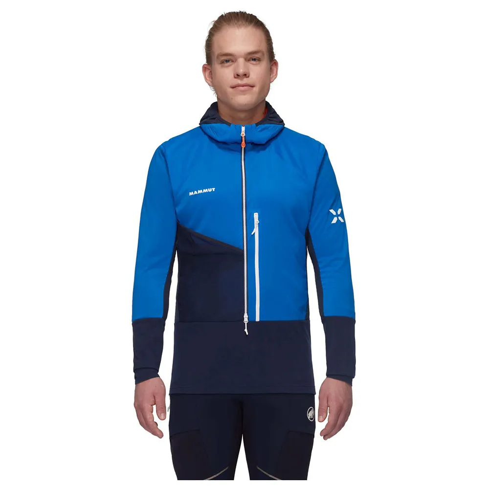 

Толстовка Mammut Eiger Speed Ml Hybrid half zip, синий