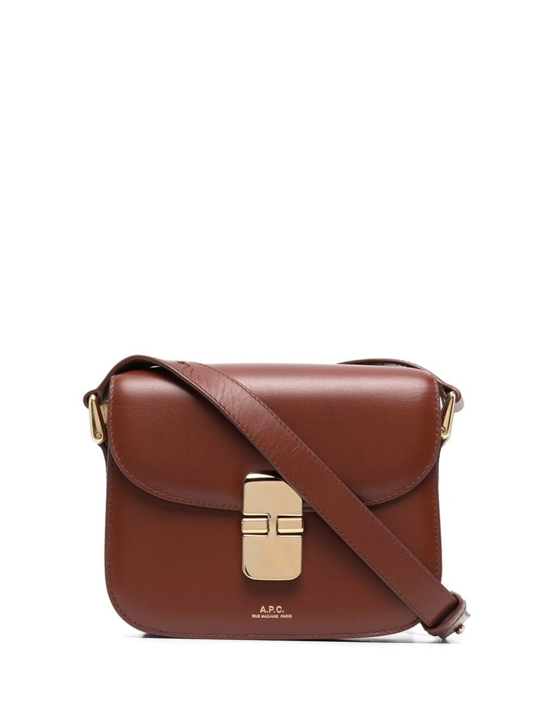 

A.P.C. сумка на плечо Grace, коричневый