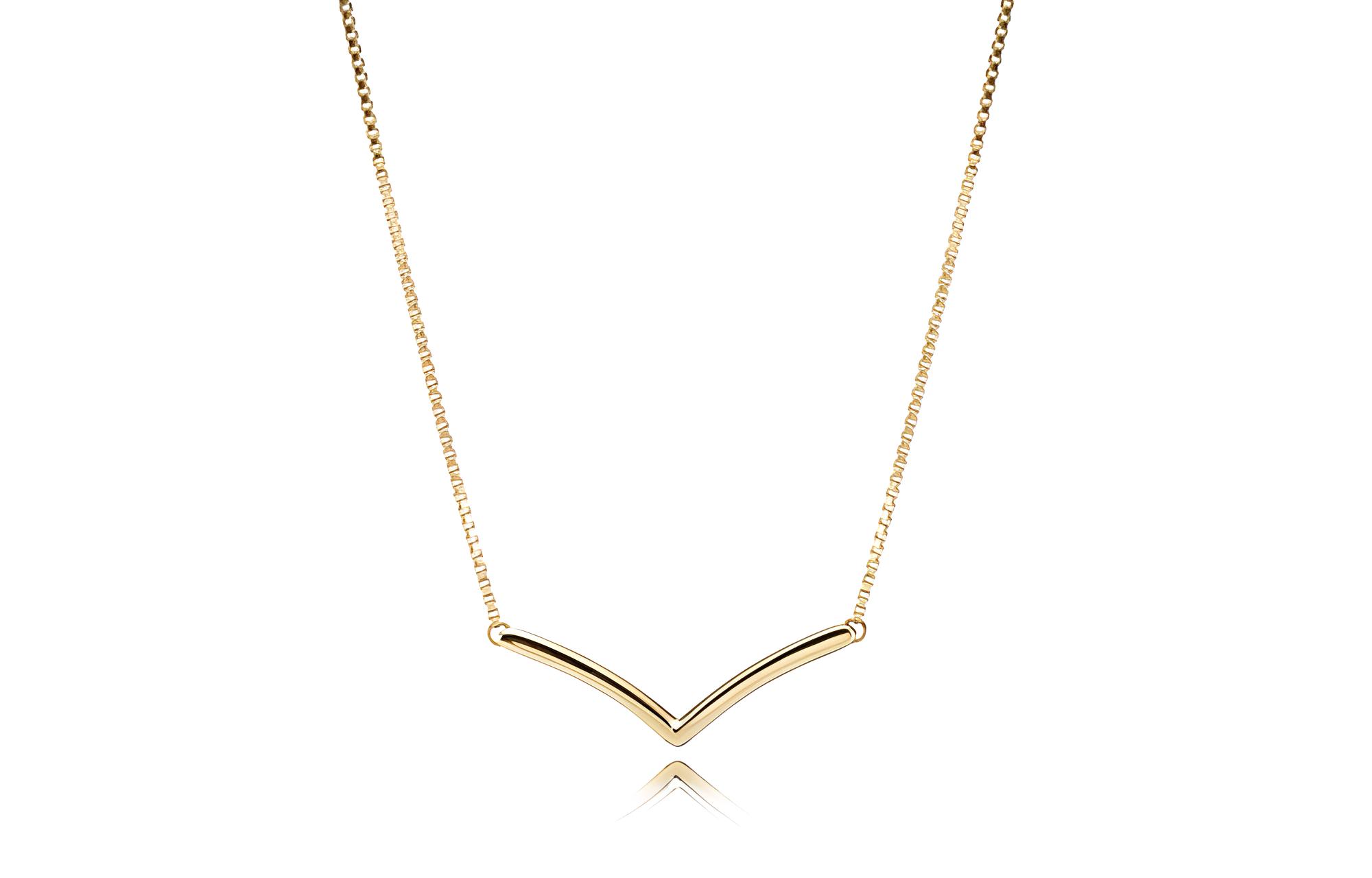 

Унисекс ожерелье из 18-каратного золота Pandora, золотой