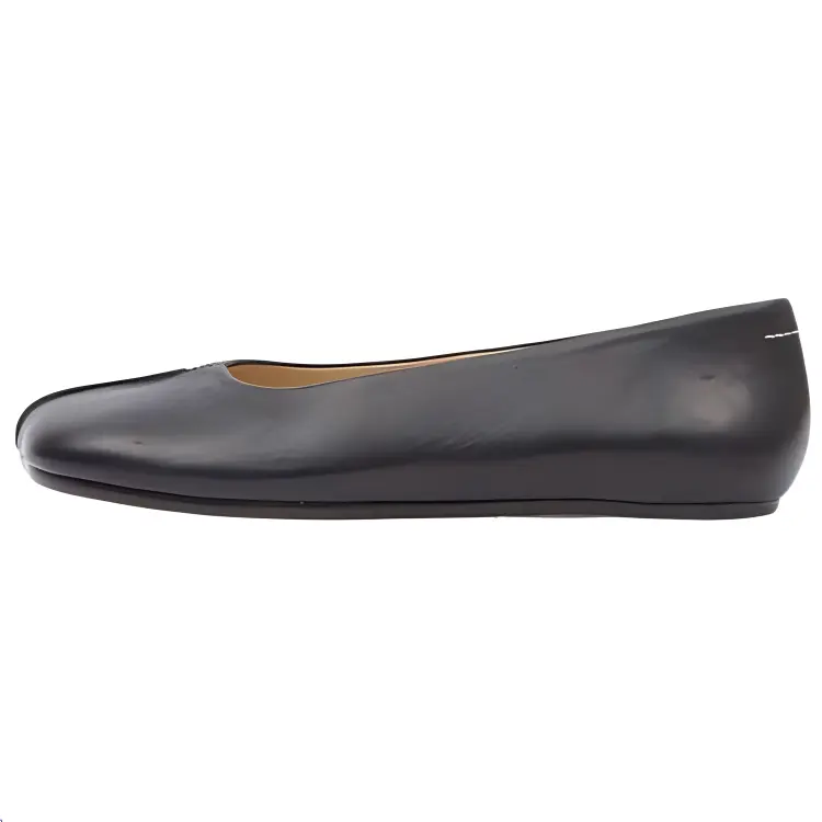 Туфли женские повседневные Women's Casual Shoes Women's Black Mm6 Maison Margiela