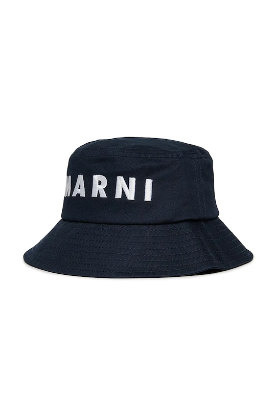 

Детская хлопковая шляпа MF35B HAT Marni, темно-синий