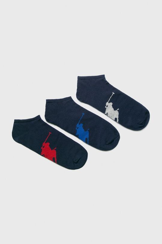 

Носки (3 шт.) Polo Ralph Lauren, темно-синий