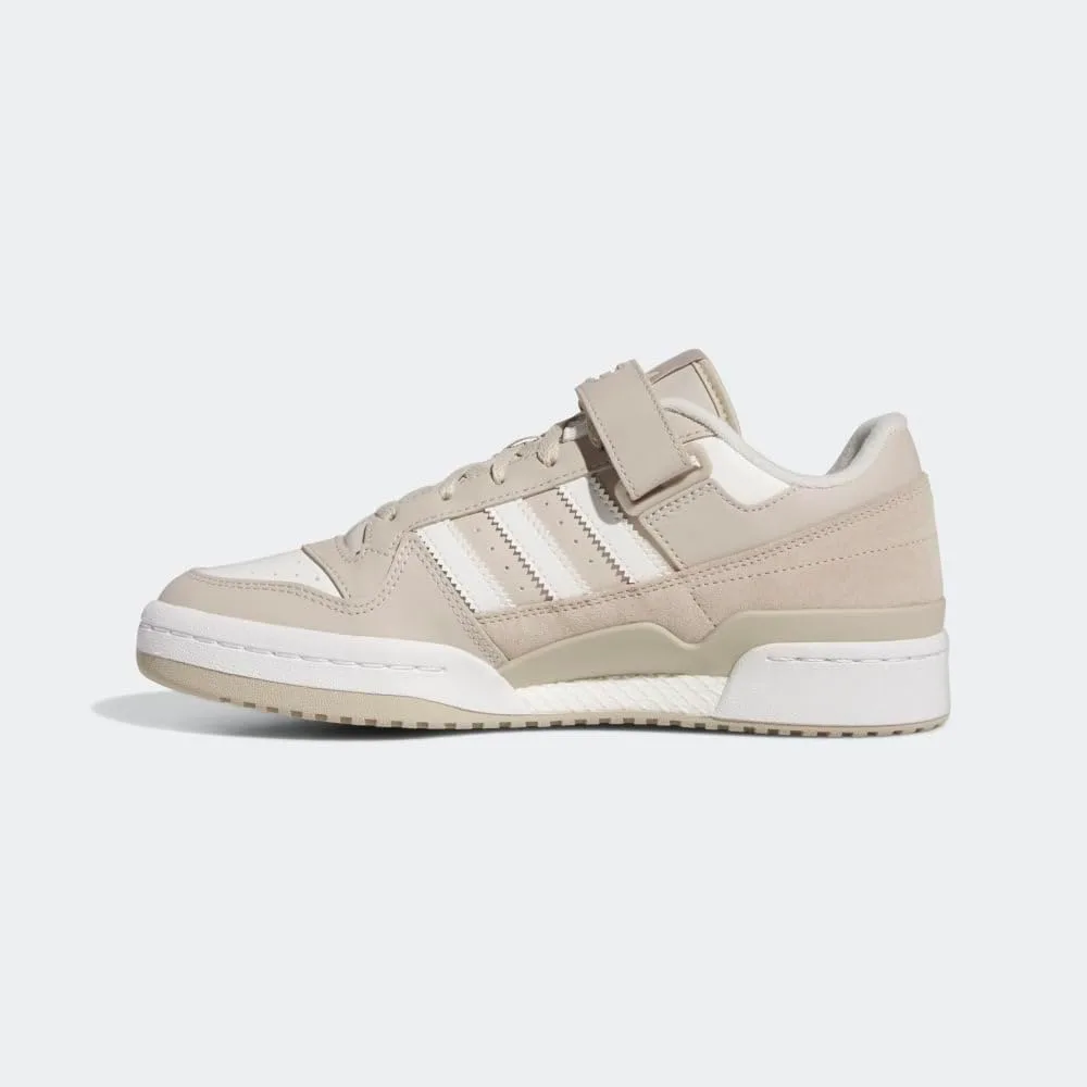 Мужские кроссовки Adidas Forum Low, бежевый/белый/черный — фото 2