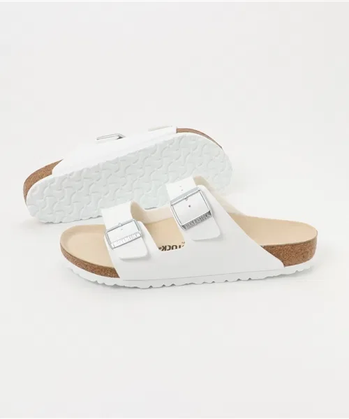 Мужские и женские сандалии Birkenstock Arizona Birko Flor — фото 4