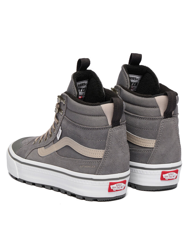 Тканевые кеды MTE Sk8-Hi Waterproof Insulated VN000DAQ1MG1 Vans, серый — фото 3