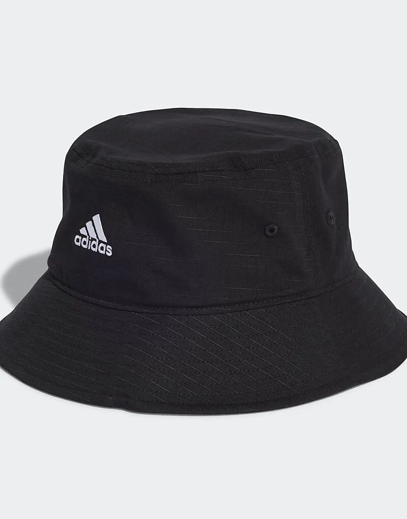 

Классическая хлопковая панама черного/белого цвета adidas