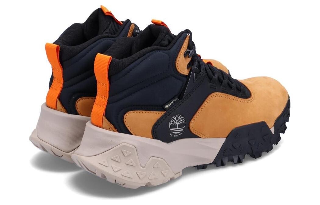 Мужские уличные ботинки Timberland для туризма, желтый/черный — фото 4