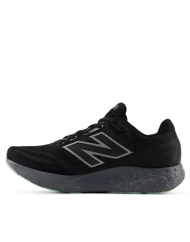 Водонепроницаемые кроссовки New Balance Fresh foam 680 v8 черного цвета — фото 2