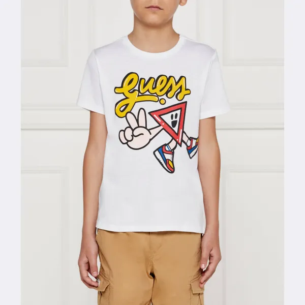 

Футболка стандартного кроя Guess, белый