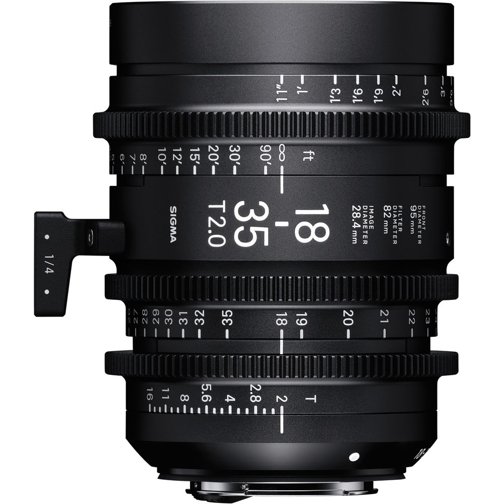 

Sigma 18-35mm T2 - светосильный высокоскоростной зум-объектив с полной светосилой (Sony E)