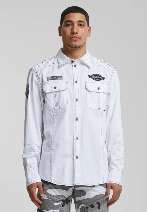 Винтажная рубашка луиса Brandit, White