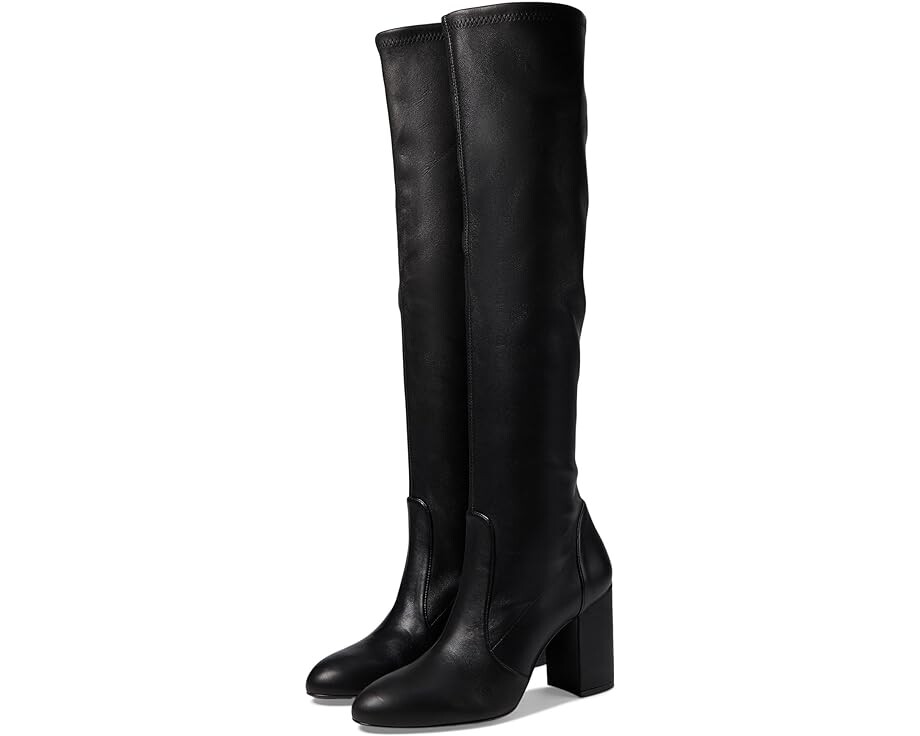

Ботинки Stuart Weitzman Yuliana 85 Slouch, черный