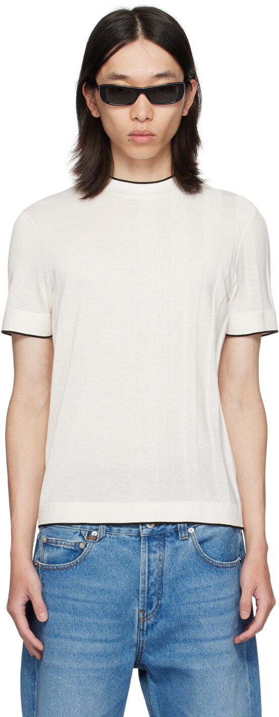 

Футболка Off-White 'Le t-shirt Tricot' JACQUEMUS