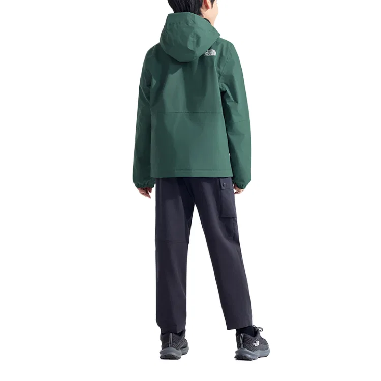 Ветровка The North Face Antora Kids' зеленая — фото 3