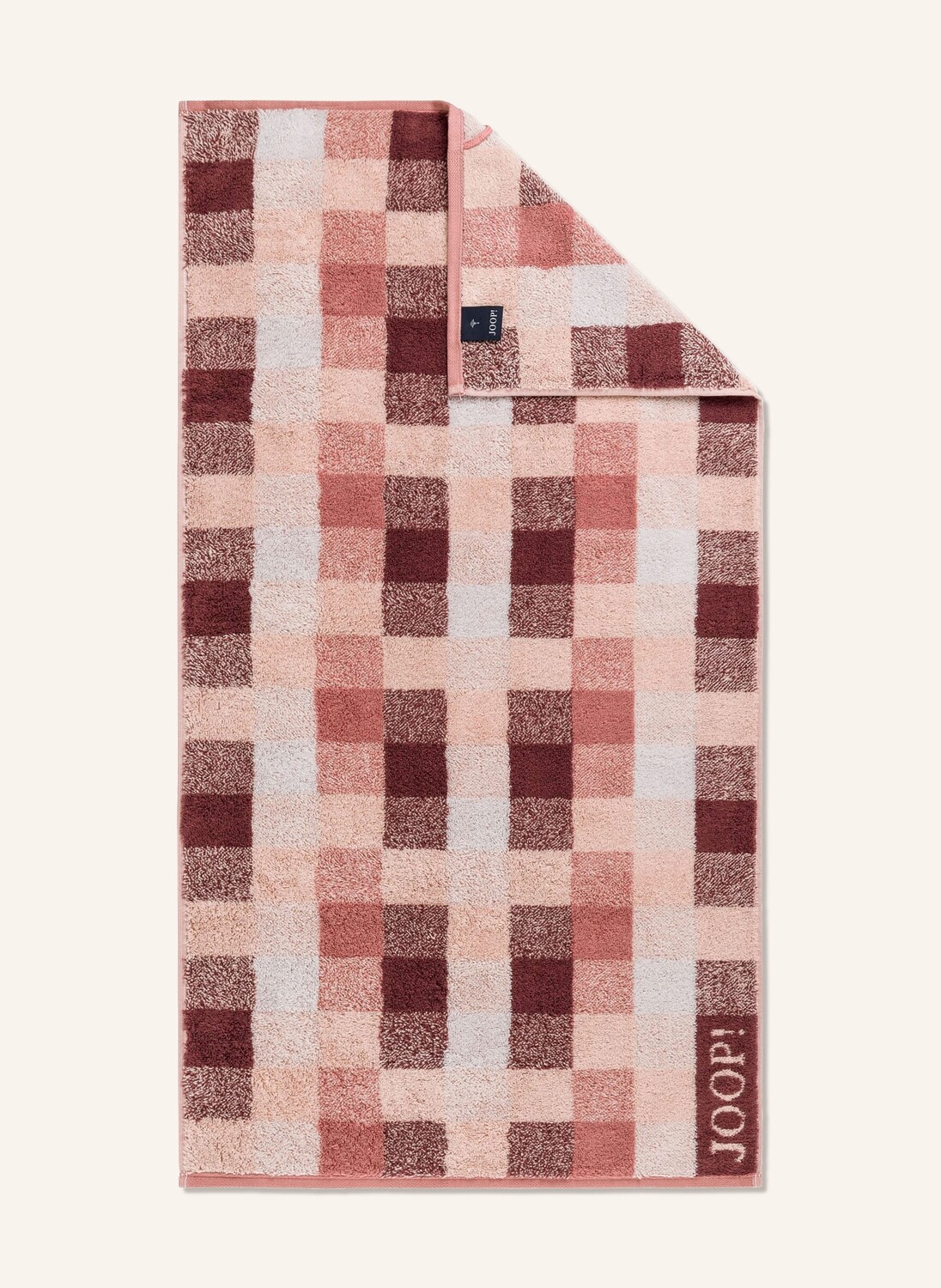 

Полотенце для рук Joop VIBE, 50x100 см, цвет dunkelrot/hellrot