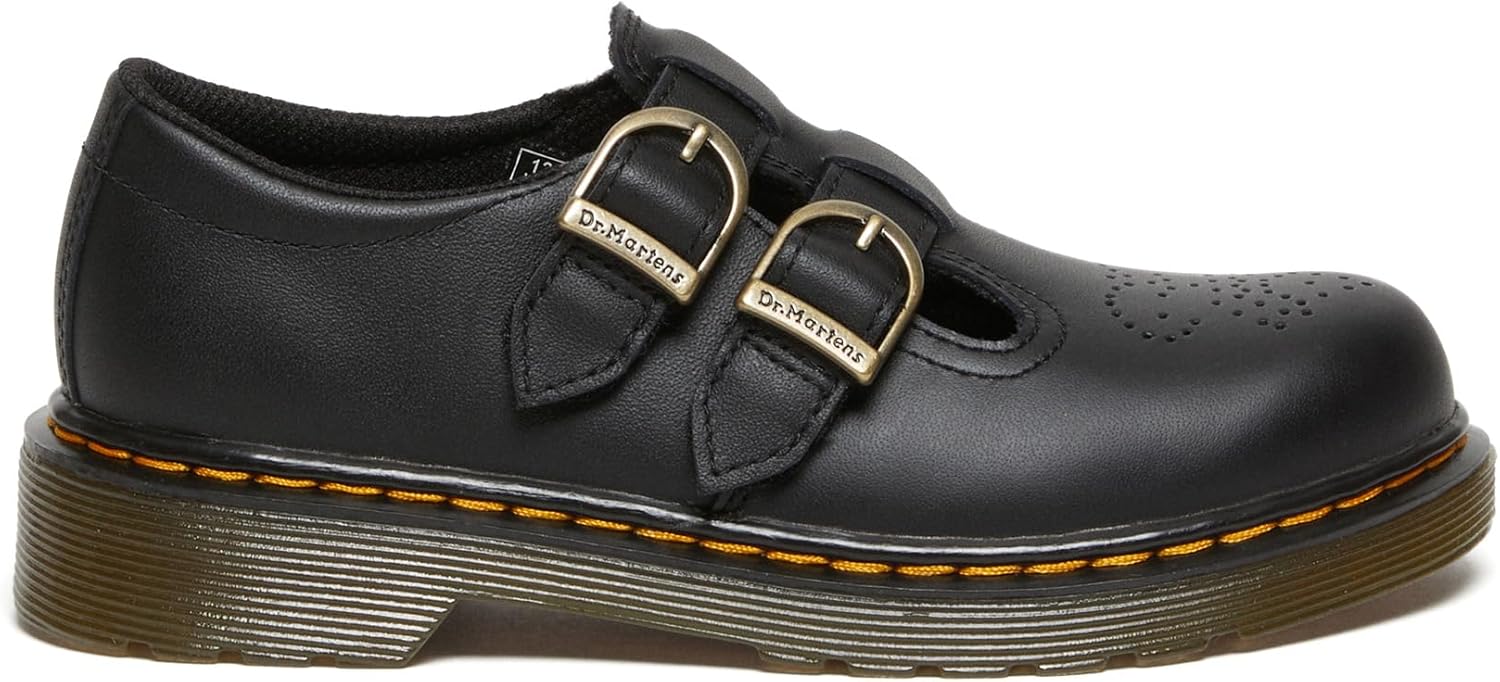 Dr. Martens Unisex-Child 8065 (Little Kid/Big Kid), Black Softy T — фото 4
