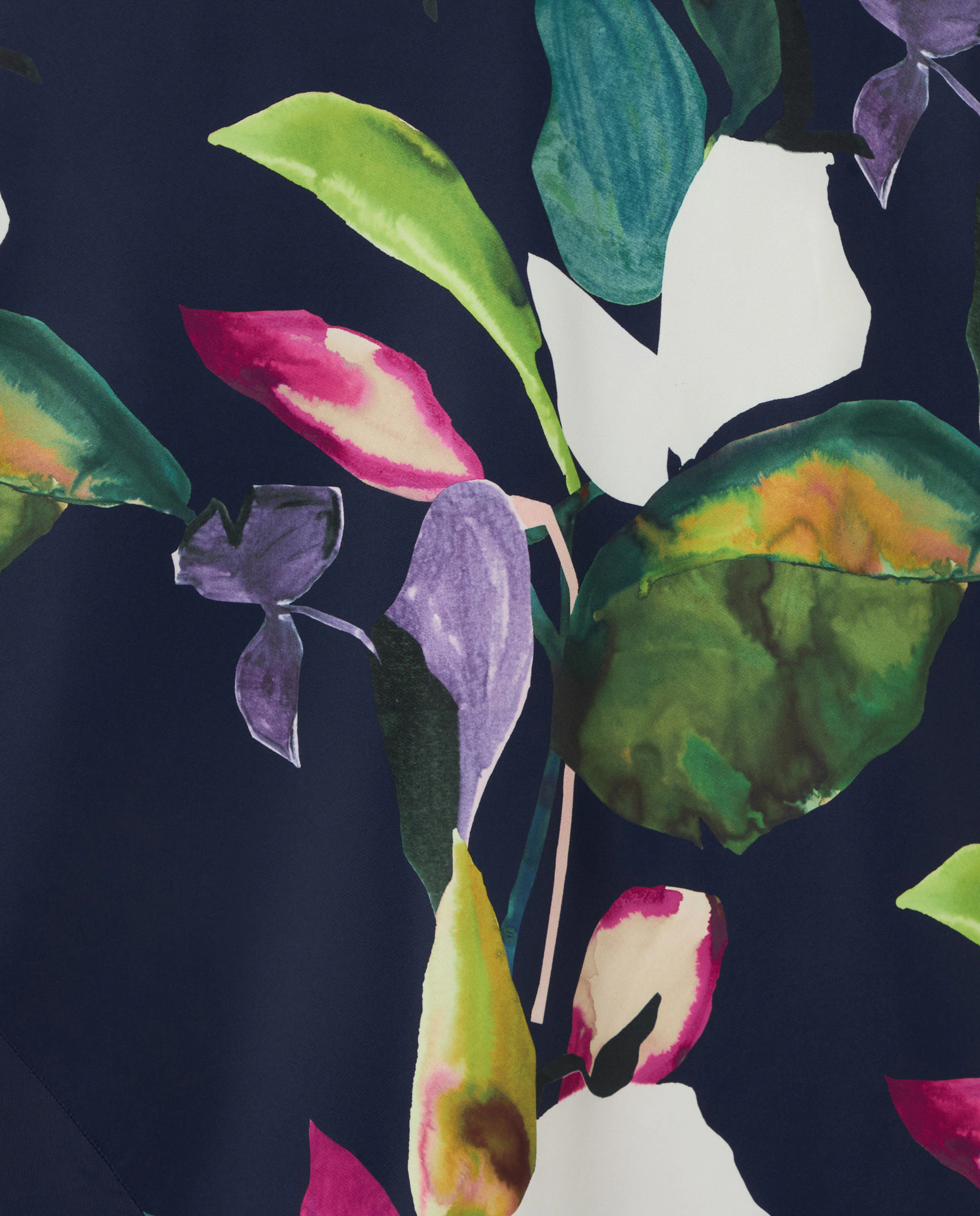 

Длинная ночная рубашка на бретелях Natori, темно-синий