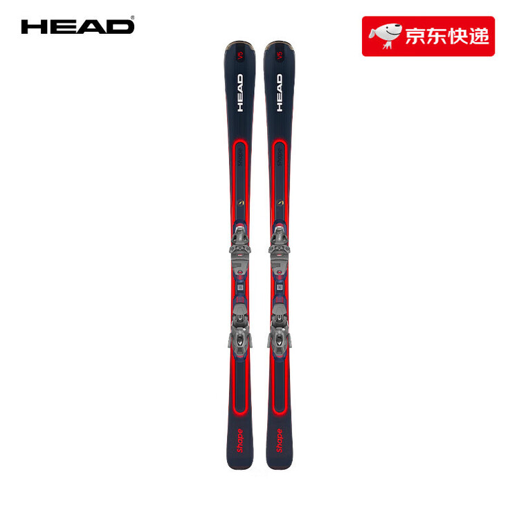 

Head Мужские и женские лыжи среднего уровня, амортизация EMC, устойчивые вездеходные доска V5 315252, 163 см