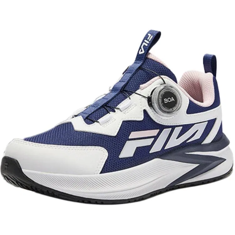 Кроссовки детские беговые FILA KIDS BOA Comfortable сине-белые