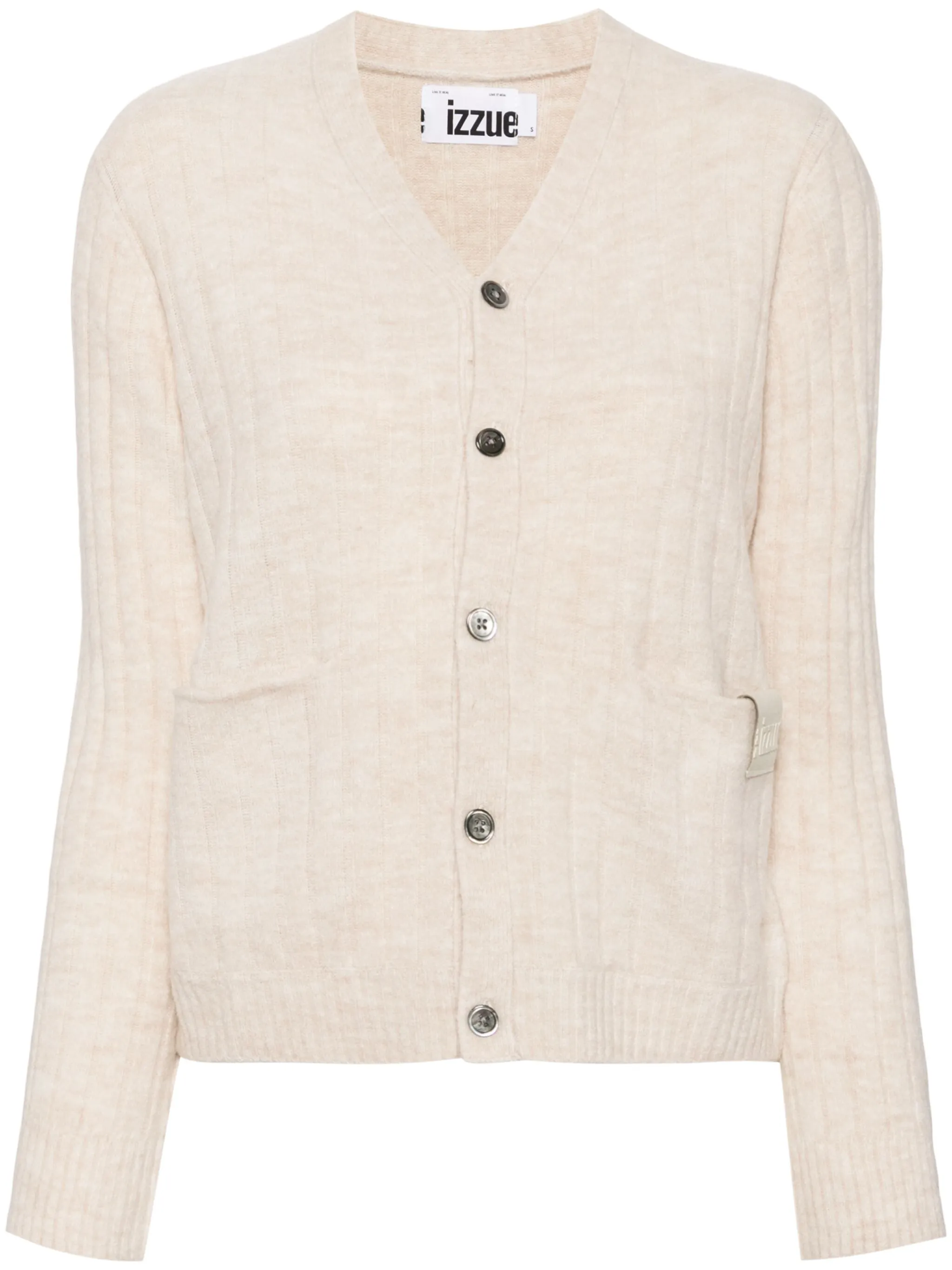 

Кардиган с V-образным вырезом Izzue, бежевый