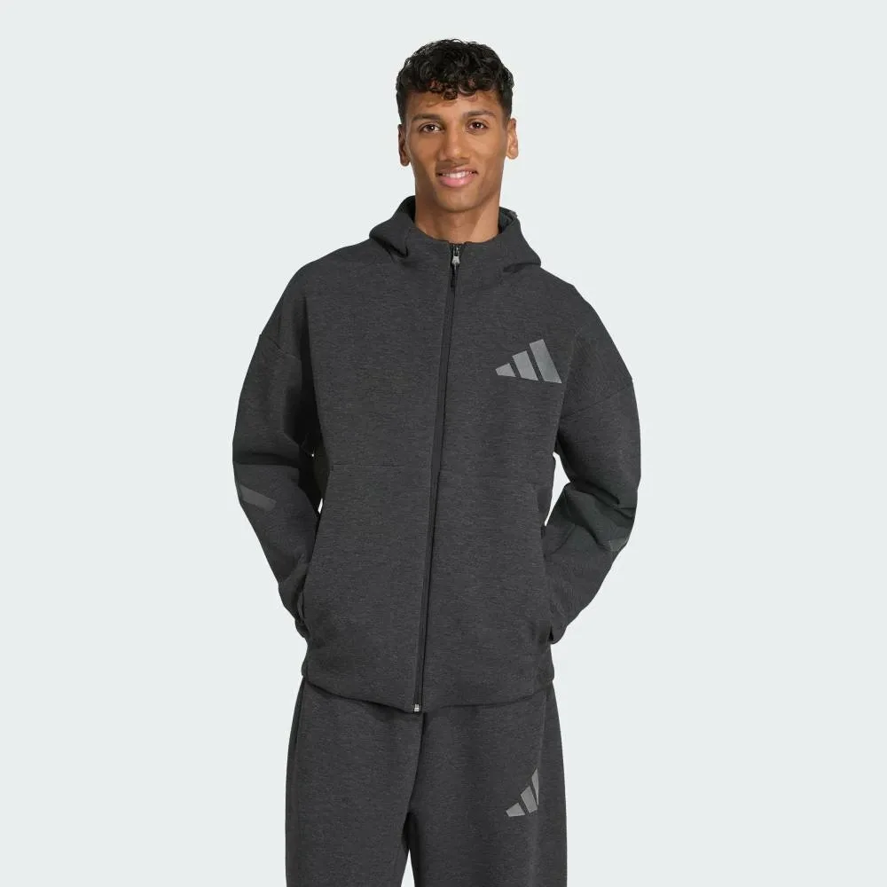 Толстовка ZNE Premium на молнии Adidas, black