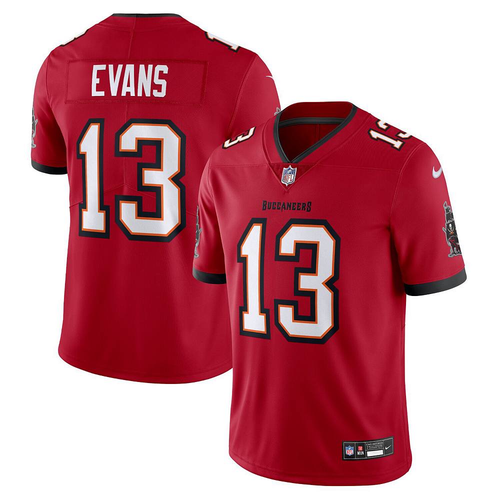 

Мужское джерси Nike Mike Evans Red Tampa Bay Buccaneers Vapor Untouchable Limited, цвет Buc Red