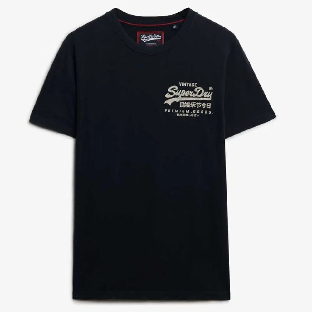 Футболка с коротким рукавом Superdry Tokyo Relaxed Fit, черный — фото 3