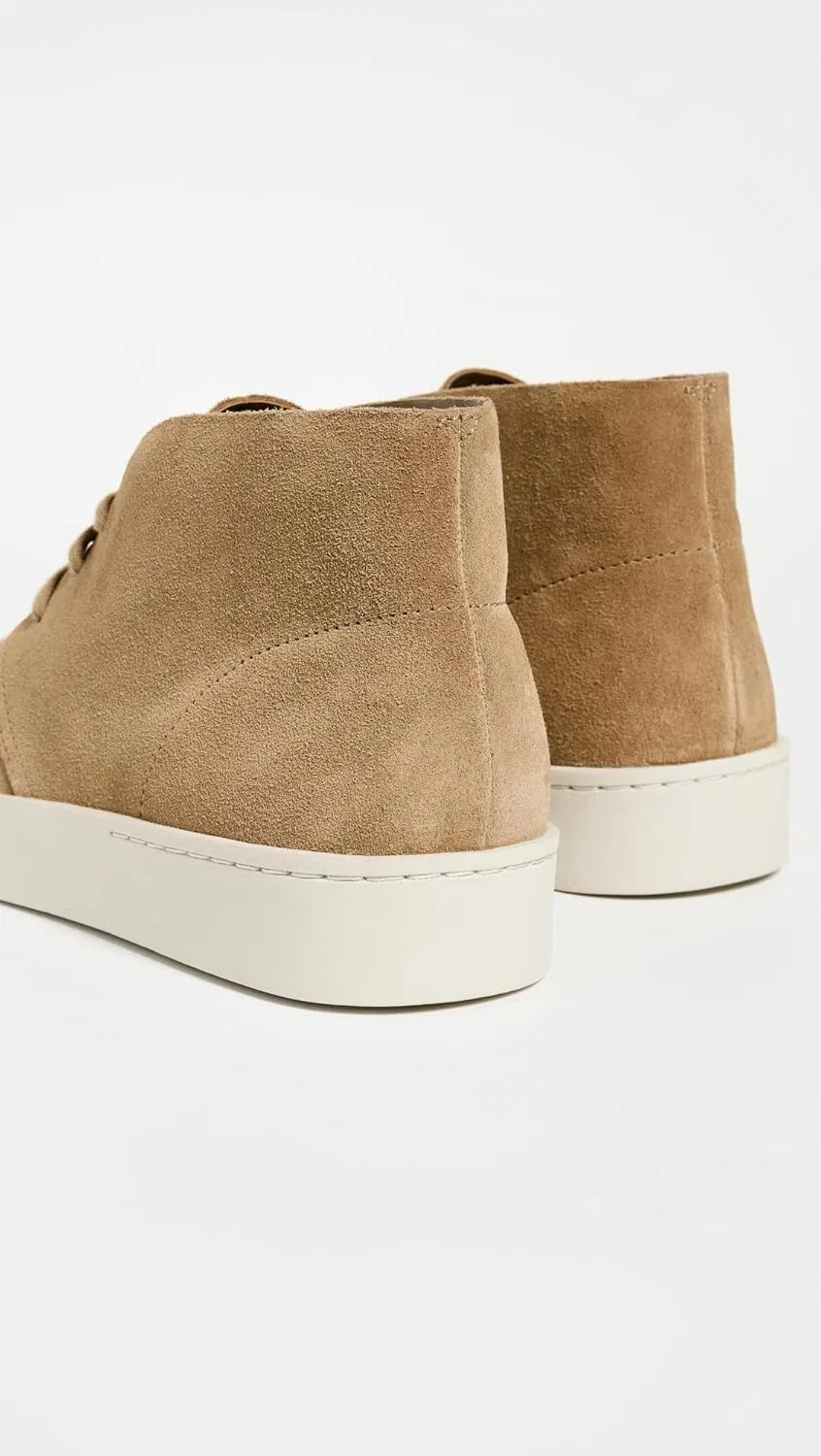 Мужские высокие кроссовки Vince Pietmont на шнуровке Chukka, New Camel — фото 4