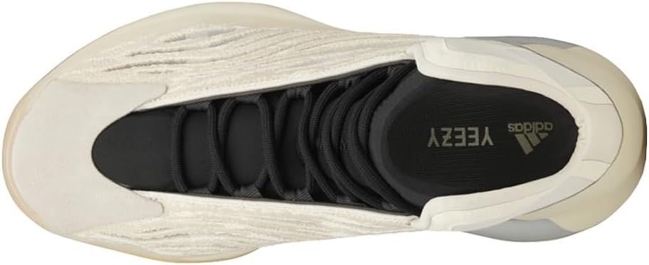 Детские кроссовки adidas Yeezy Quantum на шнуровке для мальчиков, Mist Slate/Mist Slate/Mist Slate — фото 4