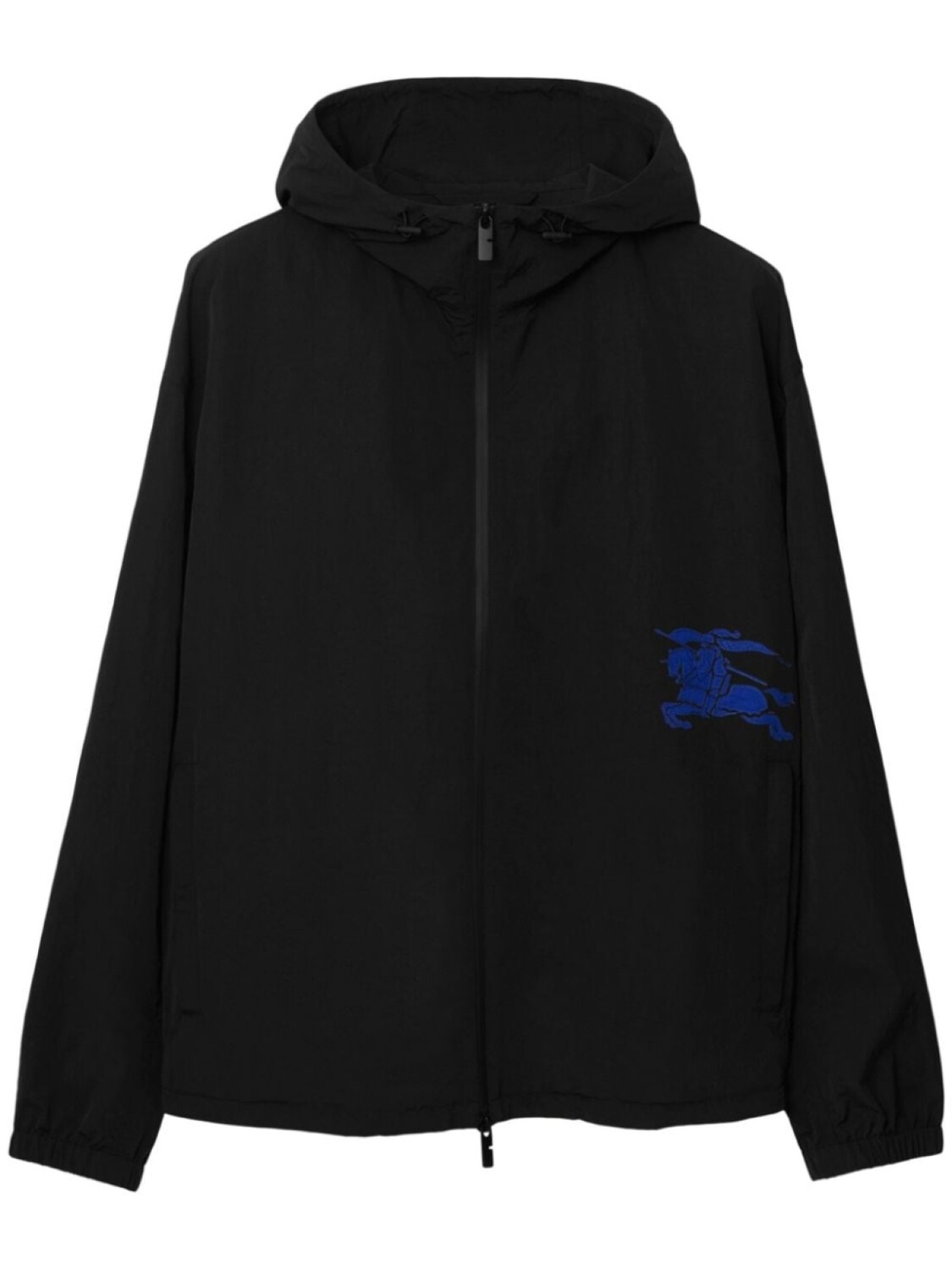

Куртка с капюшоном и аппликацией Equestrian Knight Burberry, черный