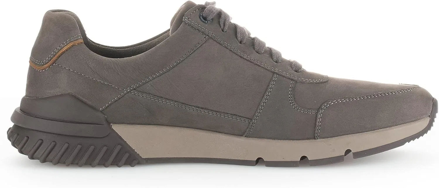 Мужские низкие кроссовки Pius Gabor, низкие туфли, сменная стелька, подошва Superflex, Gray — фото 4