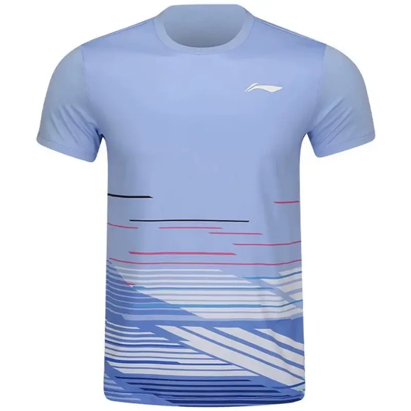 

LINING Футболка Badminton Clothing Unisex Anthocyan Blue