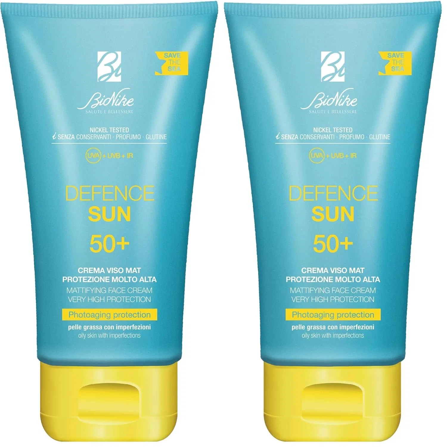 Матирующий солнцезащитный крем для лица SPF 50+ от Bionike Defence Sun Bionike