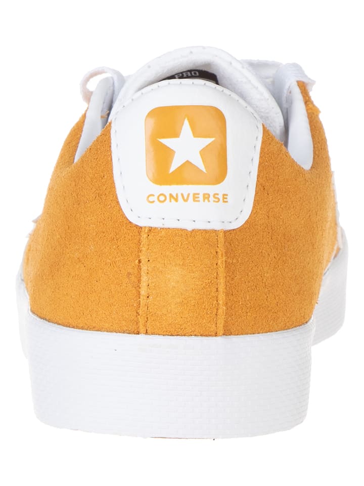 Низкие кроссовки Converse, оранжевый — фото 3