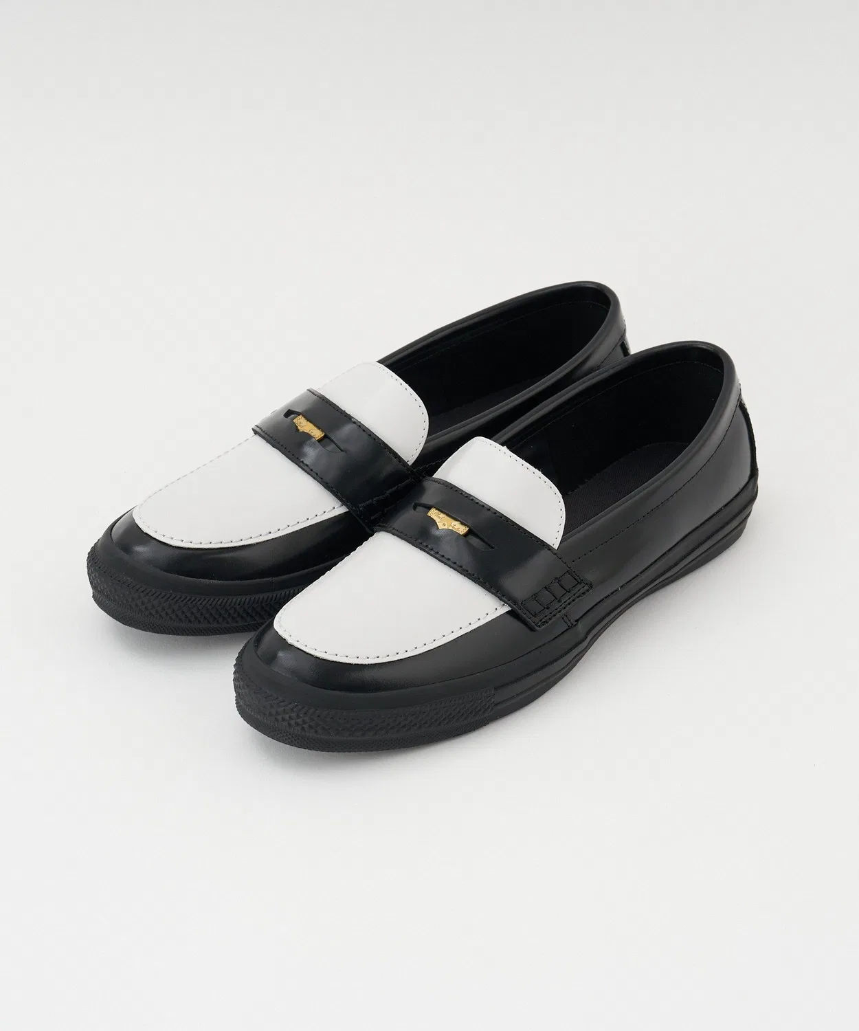Кроссовки-лоферы Converse All Star Coin Loafers из кожи, белые