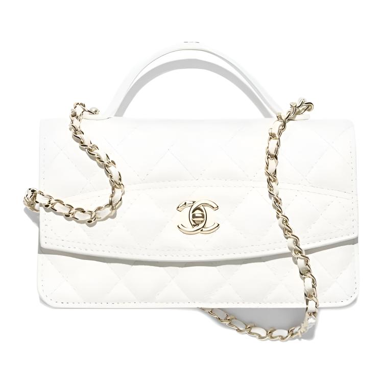 

CHANEL Кожаная сумка через плечо